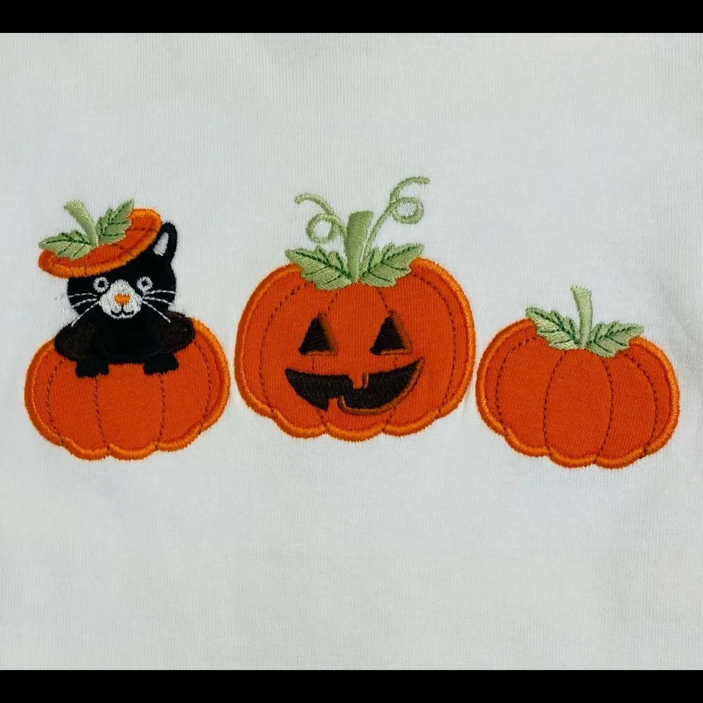 📌🆕 Gymboree • Lil' Pumpkin 🎃•  Embroidered Top